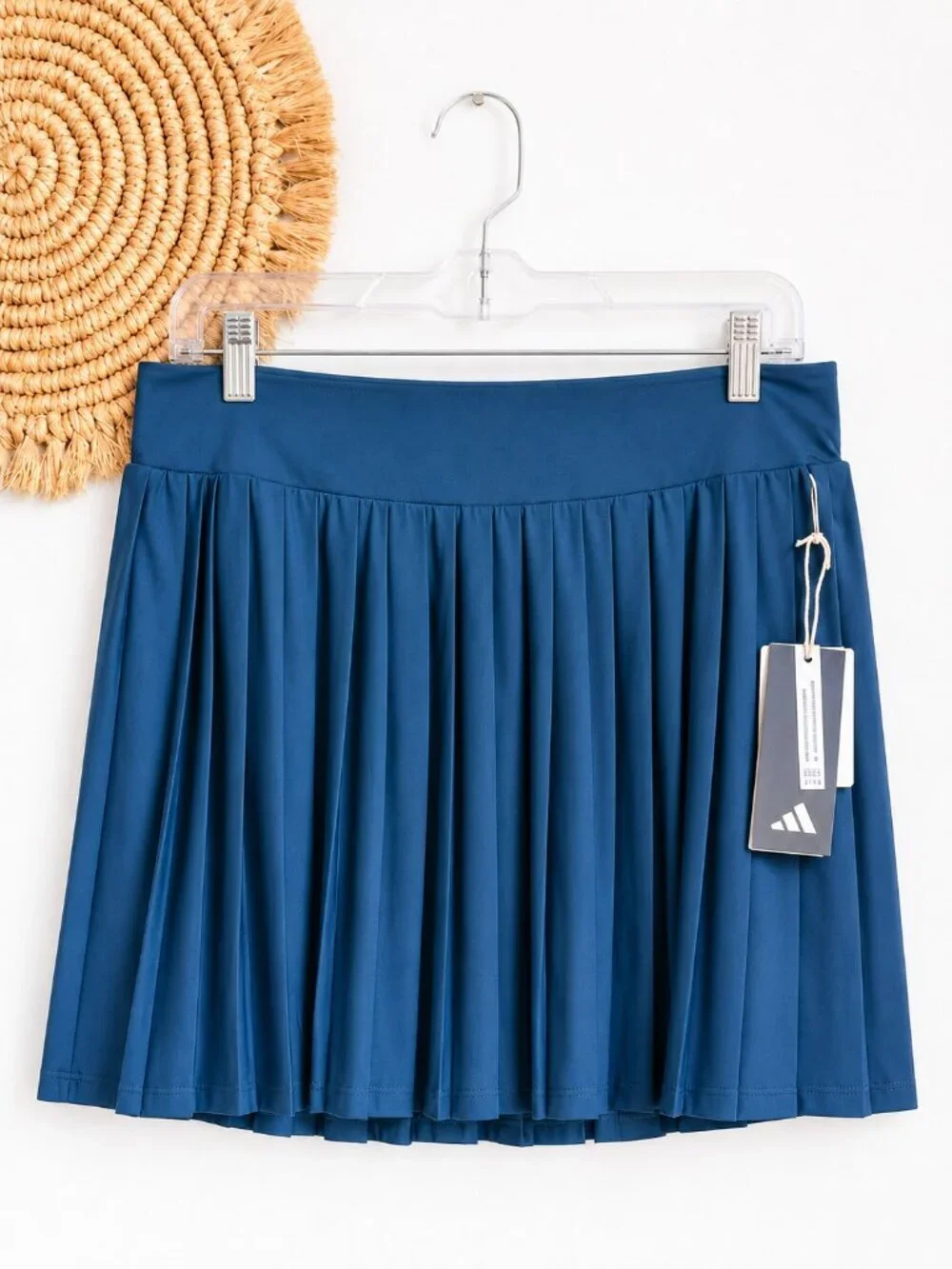 Adidas NEW Ultimate365 Tour Pleated 15" Skort Skirt Artic Night Blue SZ Medium - Picture 2 of 11
